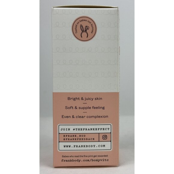 Frank Body Brightening Vitamin C Mask 50ml 1.69 fl oz Gentle Resurfacing NEW - Picture 4 of 9